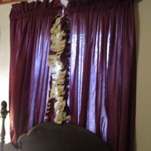 Hand-made Dorothy's Double Ruffled Curtains